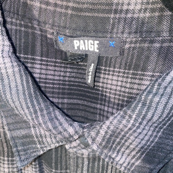 PAIGE- Plaid Longsleeve Shirt - Picture 2 of 4